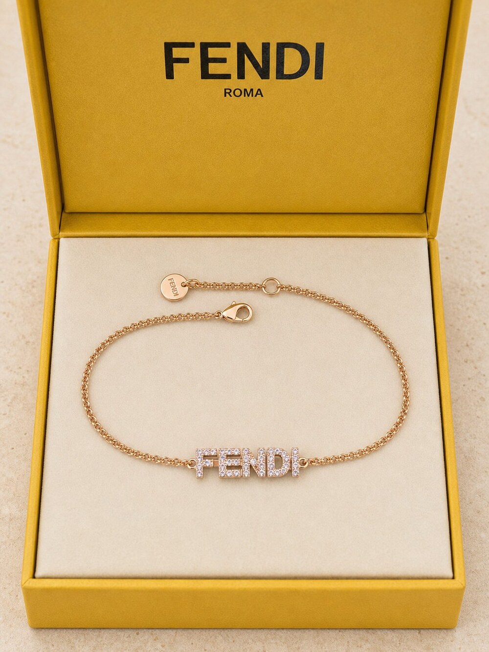 Fendi Modern Designer Bracelet Style 7 | New with Box - Picture 2 of 9